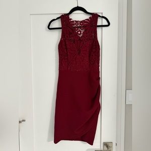 Red Lace Dress